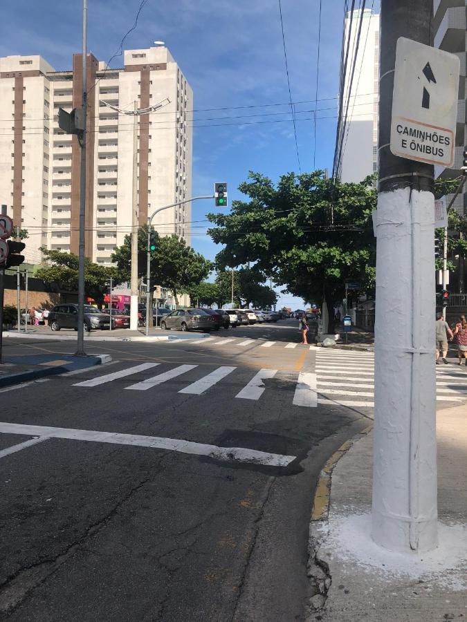 Apartamento no Guarujá em Pitangueiras Esterno foto